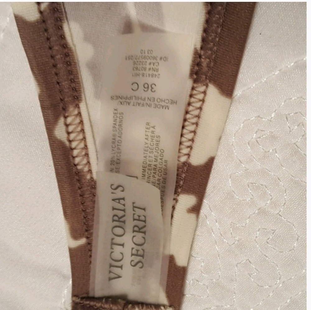 Victoria's Secret - Cream & Cocoa String Bikini - image 6